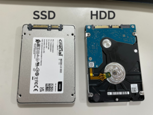 SSDとHDD