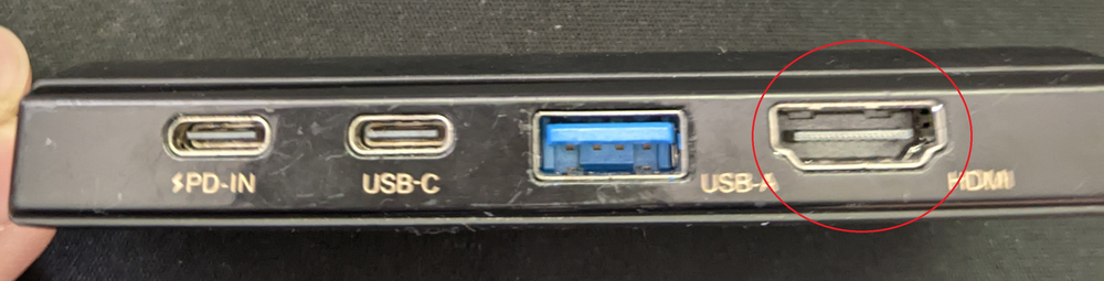 USB-C拡張ポート